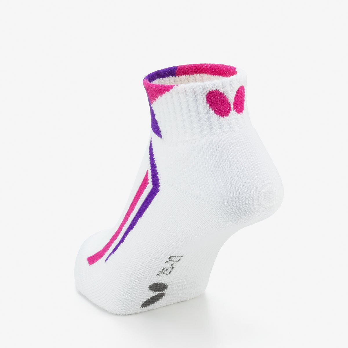 Butterfly Rydal Socks - Rose - Back
